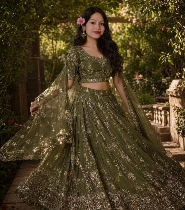 Sushmita - Garden Look